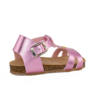 Yoshino 3-646-20004-39 Παιδικο πέδιλο  για κορίτσι δερμάτινο ΡΟΖ - Image 3