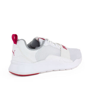 PUMA WIRED PS 366903-17 Παιδικό αθλητικό για αγόρι και κορίτσι με ύφασμα ΛΕΥΚΟ - Image 3
