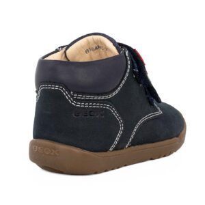 Geox B MACCHIA BOY B164NC 03285 C4002  Παιδικό μποτάκι για αγόρι σε δέρμα  NAVY - Image 3