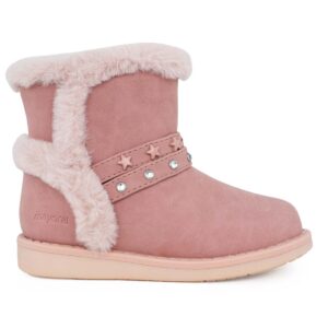 Mayoral 24-42403-015 Παιδικό μποτάκι για κορίτσι σε  δέρμα Ροζ
