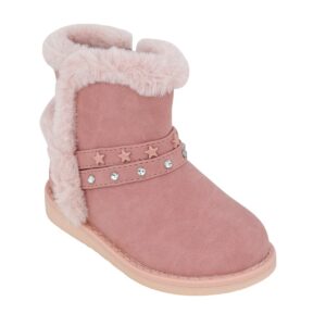 Mayoral 24-42403-015 Παιδικό μποτάκι για κορίτσι σε  δέρμα Ροζ - Image 2
