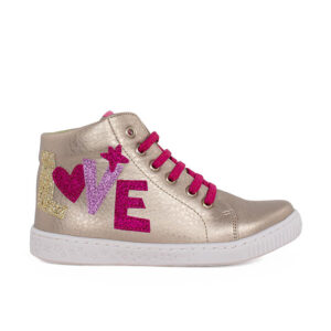 Agatha Ruiz De La Prada 211941 Παιδικό μποτάκι για κορίτσι δερμάτινο χρυσό