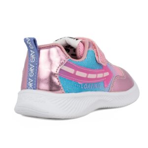 Garvalin Mat Deportivo Luces 231805-C Παιδικό αθλητικό για κορίτσι σε ύφασμα και  συνθετικό δέρμα Rosa - Image 3