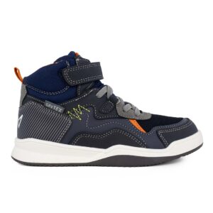 Garvalin MAT 231631-B A Παιδικό sneaker για αγόρι σε ύφασμα και συνθετικό δέρμα  Marino