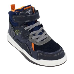 Garvalin MAT 231631-B A Παιδικό sneaker για αγόρι σε ύφασμα και συνθετικό δέρμα  Marino - Image 2