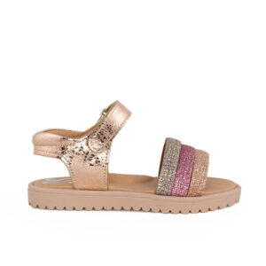 Ds 2210 Παιδικό πέδιλο για κορίτσι ανατομικό  Χαλκός