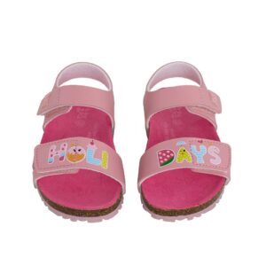 Garvalin 222441-A C Παιδικό πέδιλο για κορίτσι σε συνθετικό δέρμα ροζ