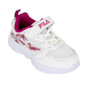 Fila Memory Print 4 3WT221004-140 Παιδικό αθλητικό για κορίτσι σε ύφασμα και συνθετικό δέρμα λευκό - Image 2