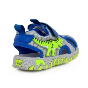 Bull Boys T-REX DNCL2140 AEH3 Παιδικό παπουτσοπέδιλο για αγόρι σε ύφασμα και συνθετικό δέρμα   ROYAL - Image 3