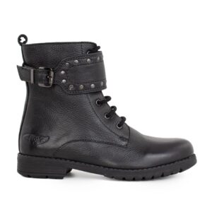 Lelli Kelly LK6614 Παιδικό μποτάκι για κορίτσι δερμάτινο ΜΑΥΡΟ