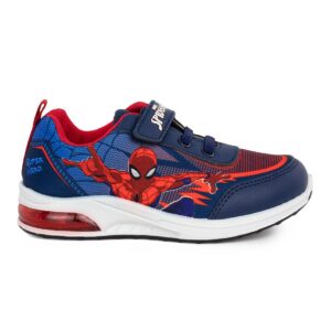 Modum SPIDERMAN SP011805 Παιδικό αθλητικό Spiderman για αγόρι υφασμάτινο και συνθετικό δέρμα NAVY/RED