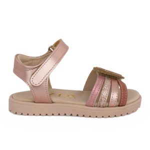 Ricco A30144-N1 Παιδικο πέδιλο για κορίτσι δερμάτινο Χαλκός - Image 2