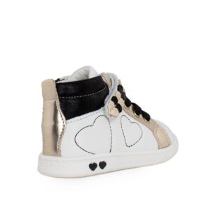 Primigi 8404033 Παιδικό μποτάκι για κορίτσι  σε  δέρμα Λευκό - Image 3