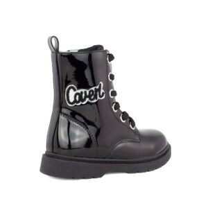 Enrico Coveri EI5T022 Παιδικό μποτάκι για κορίτσι σε συνθετικό δέρμα ΜΑΥΡΟ - Image 3