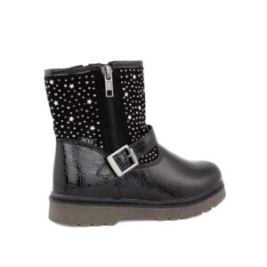 Xti kids 56955 Παιδικό μποτάκι για κορίτσι σε συνθετικό δέρμα ΜΑΥΡΟ - Image 3