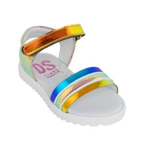 Ds 271B  Παιδικό πέδιλο για κορίτσι ανατομικό Λευκό - Image 2