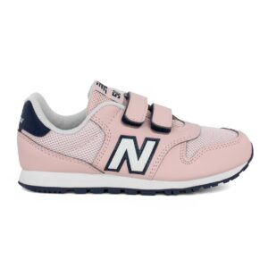 New Balance PV500SN1 Παιδικό αθλητικό για κορίτσι σε ύφασμα και συνθετικό υλικό Pink/nude