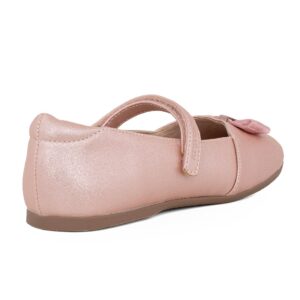 Mayoral Ballarina lazo 13-46380-022 Παιδική μπαλαρίνα για κορίτσι σε δέρμα Rosa Metal - Image 3