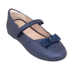 Mayoral Balarina lazo 13-48380-020 Παιδική μπαλαρίνα  για κορίτσι σε δέρμα  Marino - Image 2