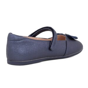 Mayoral Balarina lazo 13-48380-020 Παιδική μπαλαρίνα  για κορίτσι σε δέρμα  Marino - Image 3