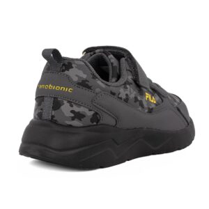 Fila Memory Sugarbush Nanobionic V 3AF33035-305 Παιδικό αθλητικό για αγόρι σε συνθετικό δέρμα.Γκρι-κίτρινο - Image 3