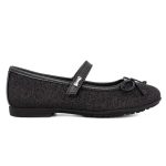 Syssy AG-15952 Παιδική μπαλαρίνα για κορίτσι σε δέρμα και συνθετικό υλικό Black