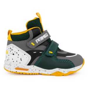 Primigi 4953222 Παιδικό μποτάκι για αγόρι σε συνθετικό δέρμα Grigio