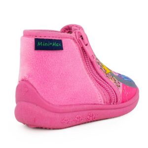 Mini max G-SILIA Παιδικό παντοφλακι για κορίτσι σε ύφασμα 3 rosa - Image 2