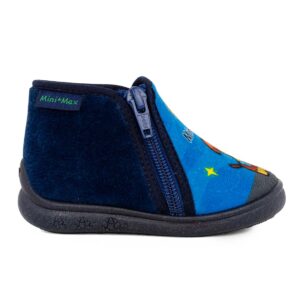 Mini Max DON 3 Παιδικό παντοφλακι για αγόρι σε ύφασμα Blue - Image 2