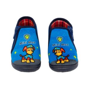 Mini Max DON 3 Παιδικό παντοφλακι για αγόρι σε ύφασμα Blue