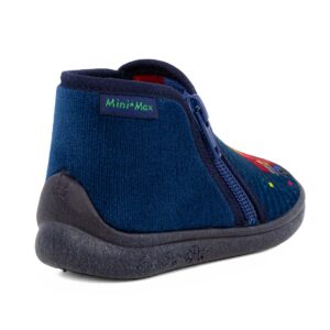 Mini Max DINAMO 3 Παιδικό παντοφλακι για αγόρι σε ύφασμα BLUE - Image 3