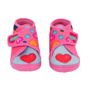 Mini Max VG-CLOE 3 Παιδικό παντοφλακι για κορίτσι σε ύφασμα Rosa