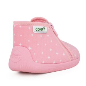 Comfy GRAFFSBPVT 0169 Παιδικό παντοφλακι για κορίτσι σε ύφασμα Rose - Image 3