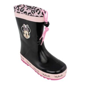 Disney Minnie Mouse Παιδική γαλοτσα για κορίτσι σε συνθετικό υλικό MN009298 Μαύρο - Image 2