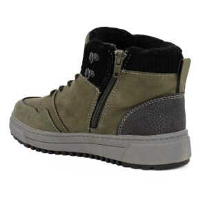 Safety Jogger 603568 Παιδικό μποτάκι για αγόρι σε συνθετικό δέρμα Χακί - Image 3