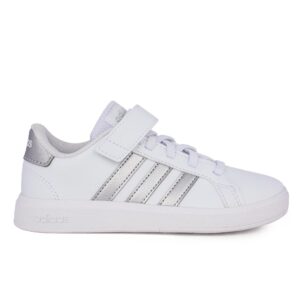 Adidas Grant Court 2.0 EL K GW6516 Παιδικό αθλητικό για κορίτσι με συνθετικό δέρμα White
