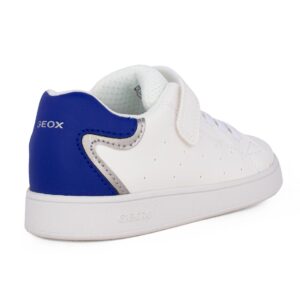 Geox J Eclyper A J36LSA 000BC C1Z4R A Παιδικό sneaker για αγόρι σε συνθετικό δέρμα White /Royal - Image 3
