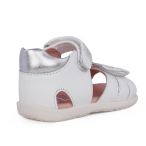 Garvalin 242301-B Παπουτσοπέδιλο για κορίτσι δερμάτινο Λευκό - Image 3