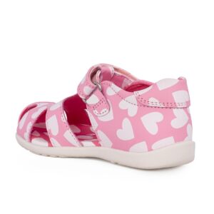 Agatha Ruiz De La Prada 242903-A Παιδικό παπουτσοπέδιλο για κορίτσι δερμάτινο Ροζ/Λευκό. - Image 3