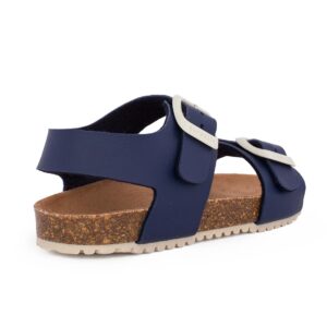 Garvalin 242469-A  Παιδικό πέδιλο για αγόρι δερμάτινο Μπλέ - Image 3