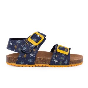 Garvalin 242468-A Παιδικό πέδιλο για αγόρι δερμάτινο Μπλέ