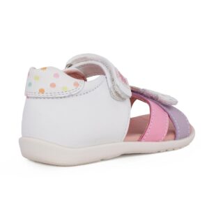 Garvalin 242306-B Παιδικό πέδιλο για κορίτσι Λευκό/Ροζ - Image 3