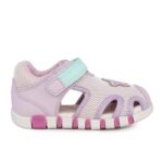 Geox B Santal Iupidoo Girl B4517B 01454 C8842 Κορίτσι Παπουτσοπέδιλο Υφασμάτινο Pink/Lilac
