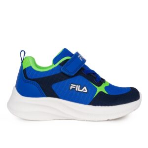 Fila Abel B 7AF41001-226 Παιδικό αθλητικό για αγόρι σε ύφασμα Μπλέ/Πράσινο
