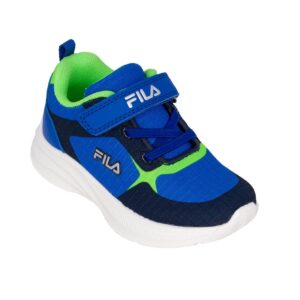 Fila Abel B 7AF41001-226 Παιδικό αθλητικό για αγόρι σε ύφασμα Μπλέ/Πράσινο - Image 2