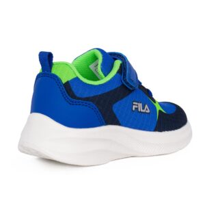 Fila Abel B 7AF41001-226 Παιδικό αθλητικό για αγόρι σε ύφασμα Μπλέ/Πράσινο - Image 3