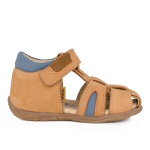 Primigi 5912900 Παιδικό παπουτσοπέδιλο για αγόρι δερμάτινο Καφέ