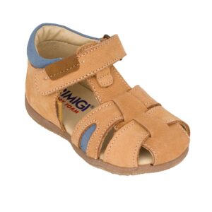 Primigi 5912900 Παιδικό παπουτσοπέδιλο για αγόρι δερμάτινο Καφέ - Image 2