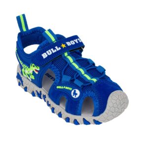 Bull Boys Velosiraptor DNCL3144 AEH3 Παιδικό παπουτσοπέδιλο για αγόρι υφασμάτινο με συνθετικό δέρμα Μπλέ ρουά - Image 2