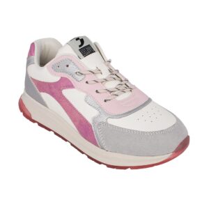 Safety Jogger 611280 Παιδικό sneaker για κορίτσι δερμάτινο Λευκό/Γκρι/Ροζ - Image 2